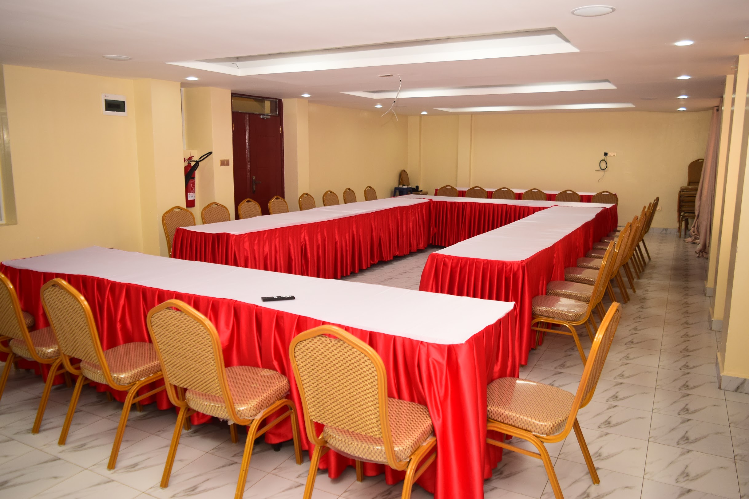 Conference presentation area